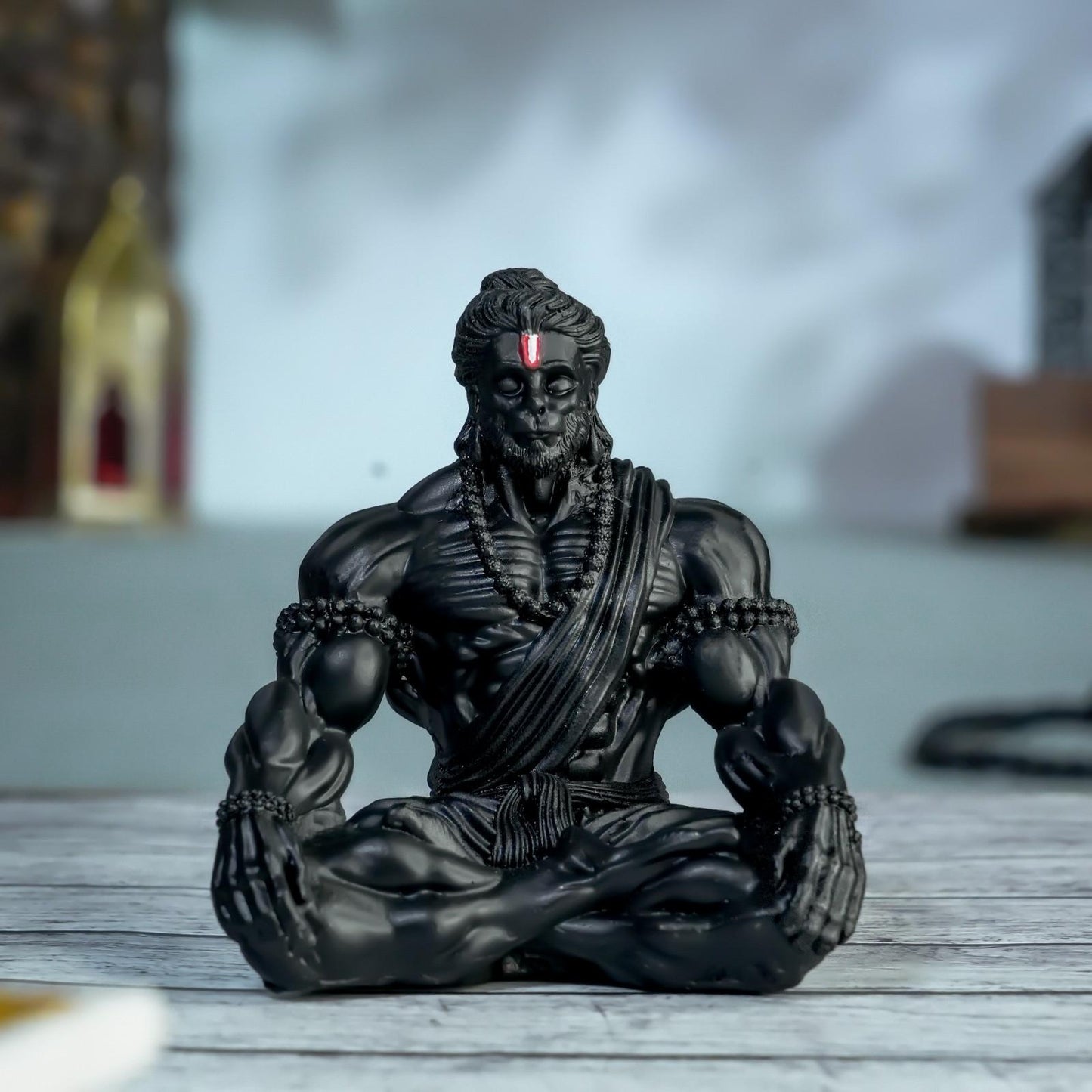Tapasvi Bahubali Hanuman (Black)