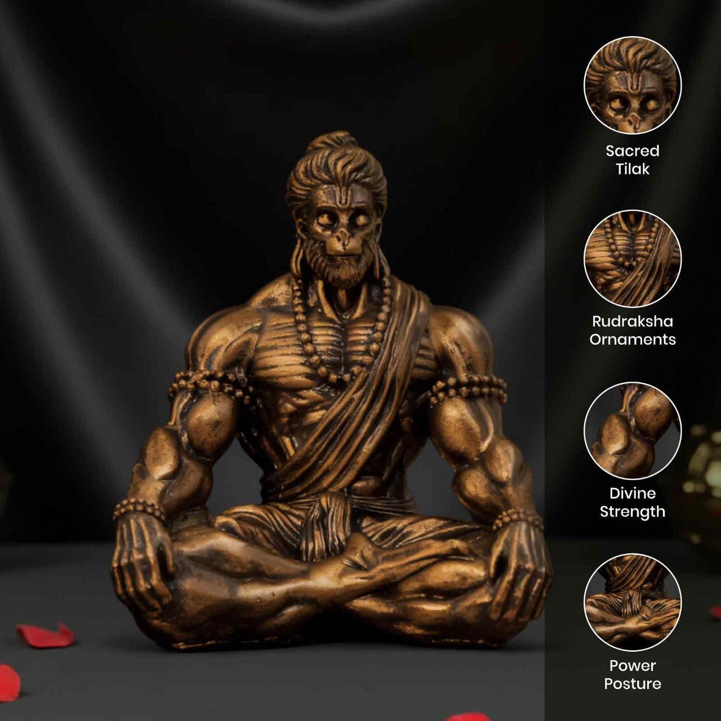 Tapasvi Bahubali Hanuman (Gold)