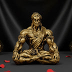 Antique Bahubali Hanuman Ji For Car Dashboard & Home (3 Inch)