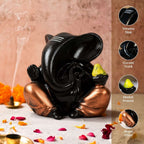 Antramukhi Ganesha Idol for Car Dashboard & Gifting (2.5 Inches)