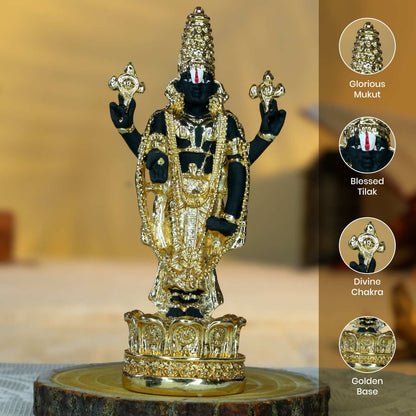 Gold Black Tripati Balaji