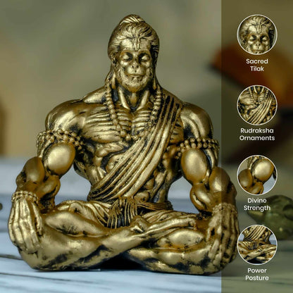 Tapasvi Bahubali Hanuman (Antique)