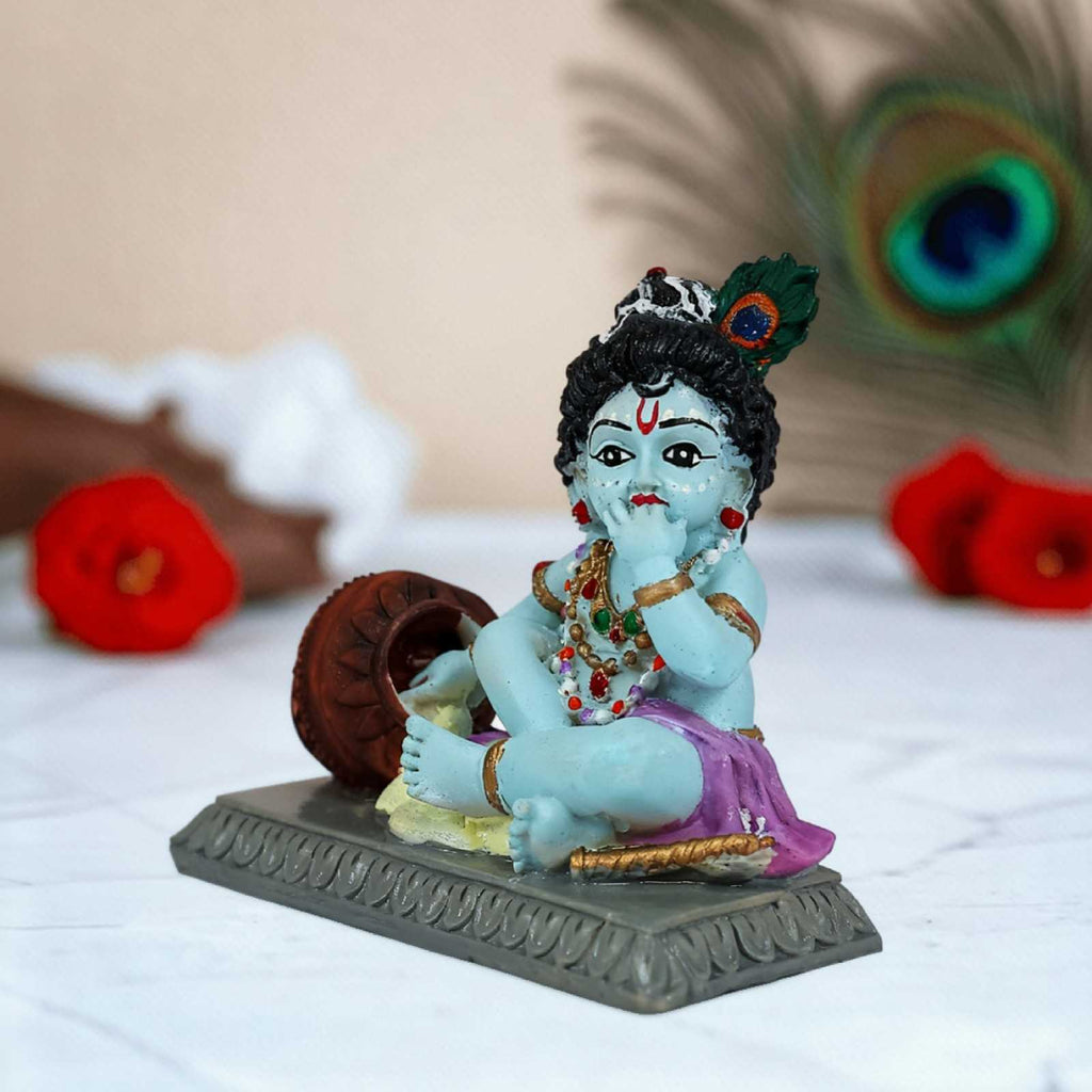 Laddu Gopal Ji Ki Murti for Home & Gifting (3 Inches)