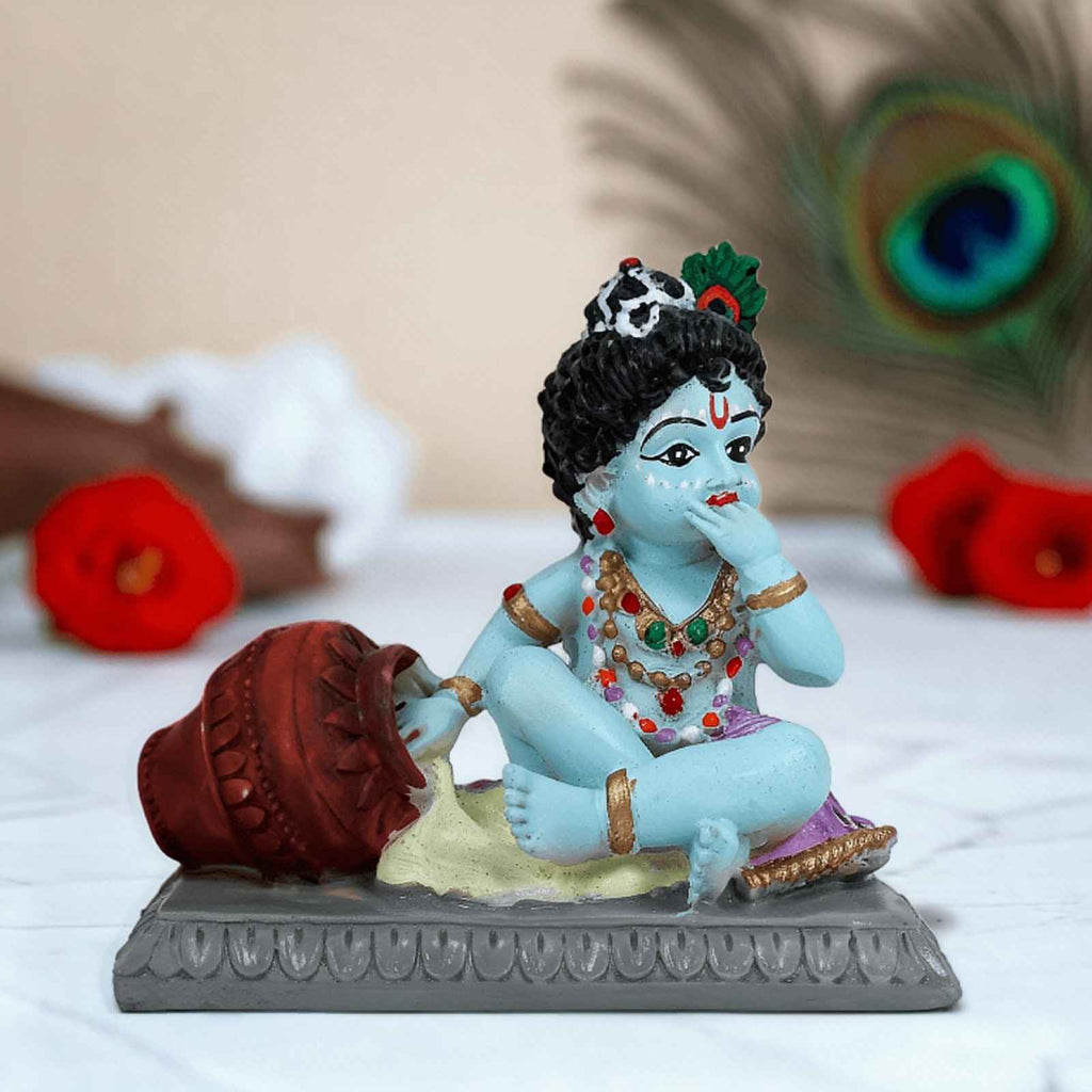 Laddu Gopal Ji Ki Murti for Home & Gifting (3 Inches)