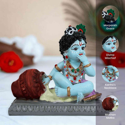Laddoo Gopal with Matki