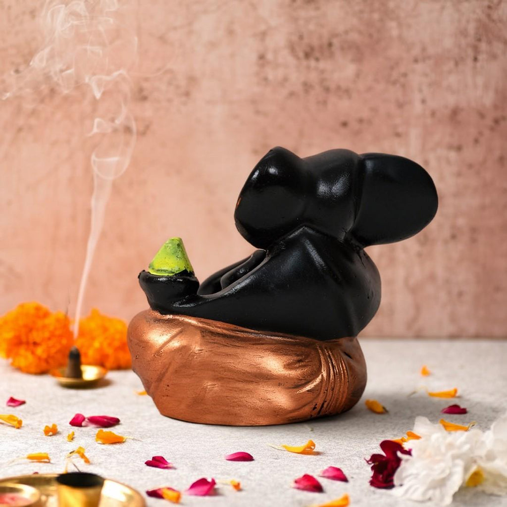 Antramukhi Ganesha Idol for Car Dashboard & Gifting (2.5 Inches)