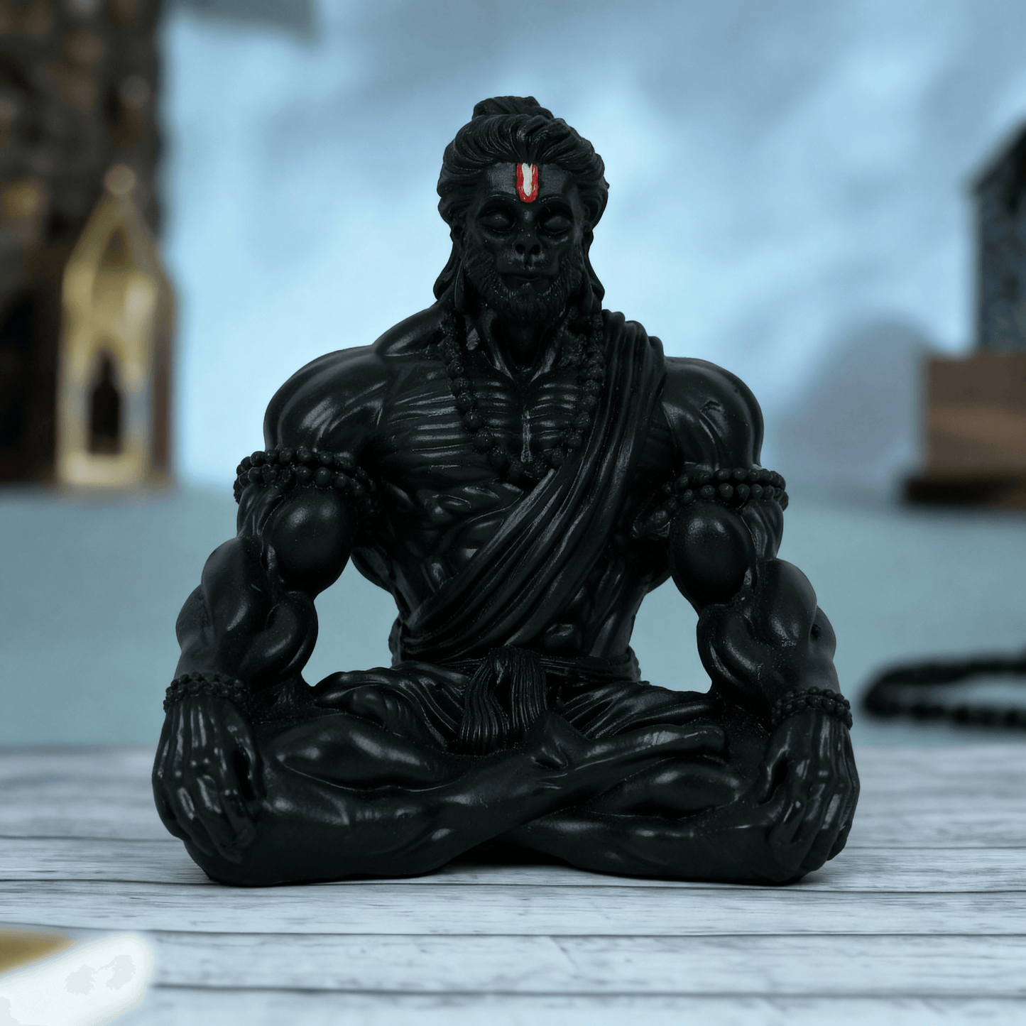 Tapasvi Bahubali Hanuman (Black)