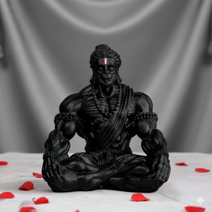 Tapasvi Bahubali Hanuman (Black)
