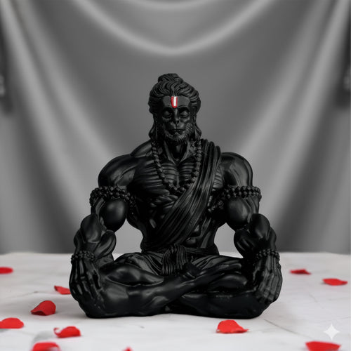Tapasvi Bahubali Hanuman (Black)