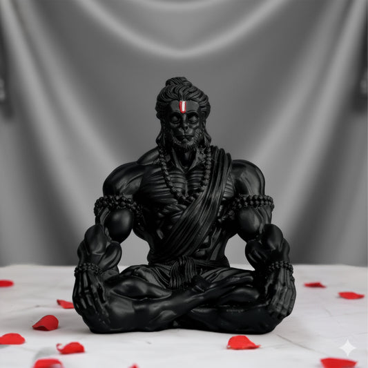 Tapasvi Bahubali Hanuman (Black)